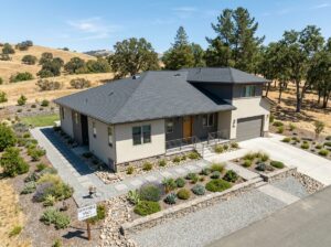 California home with wildfire hardening and defensible space