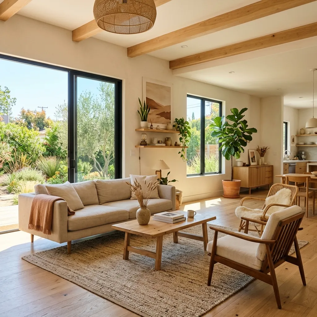 Simple design of a californian room