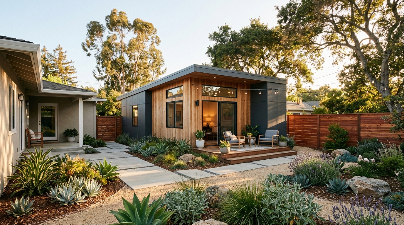 California backyard accessory dwelling unit